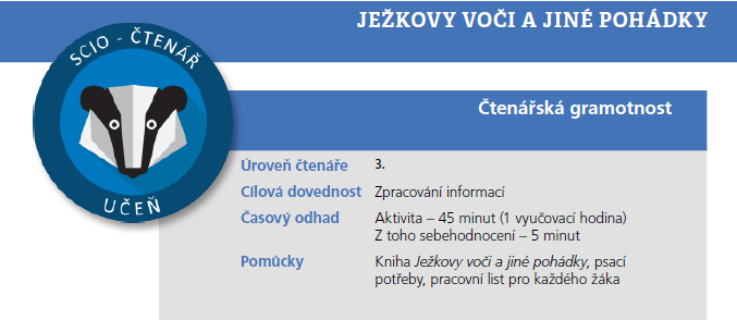 Ježkovy oči - metodika