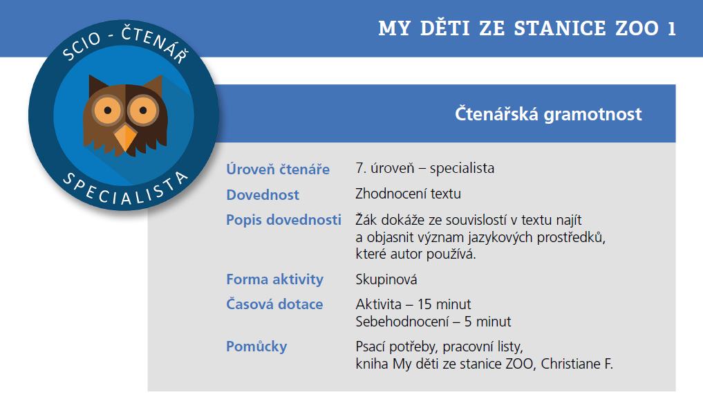 My děti ze stanice ZOO 1 - aktivita